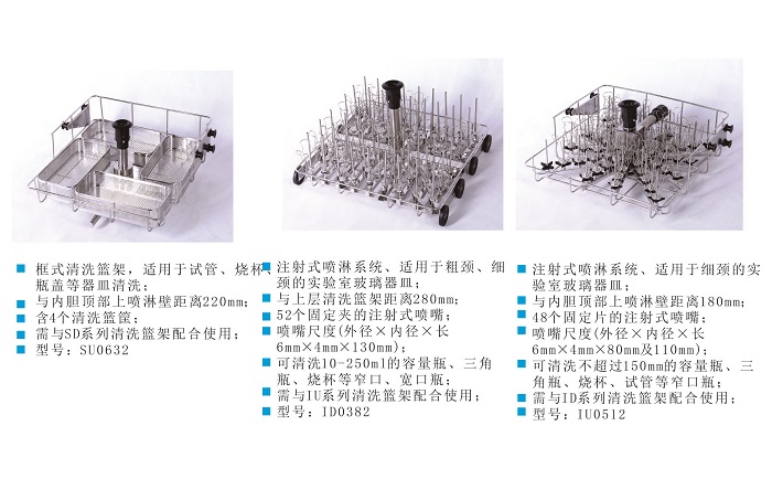 优普-杜伯特洗瓶机清洗篮架